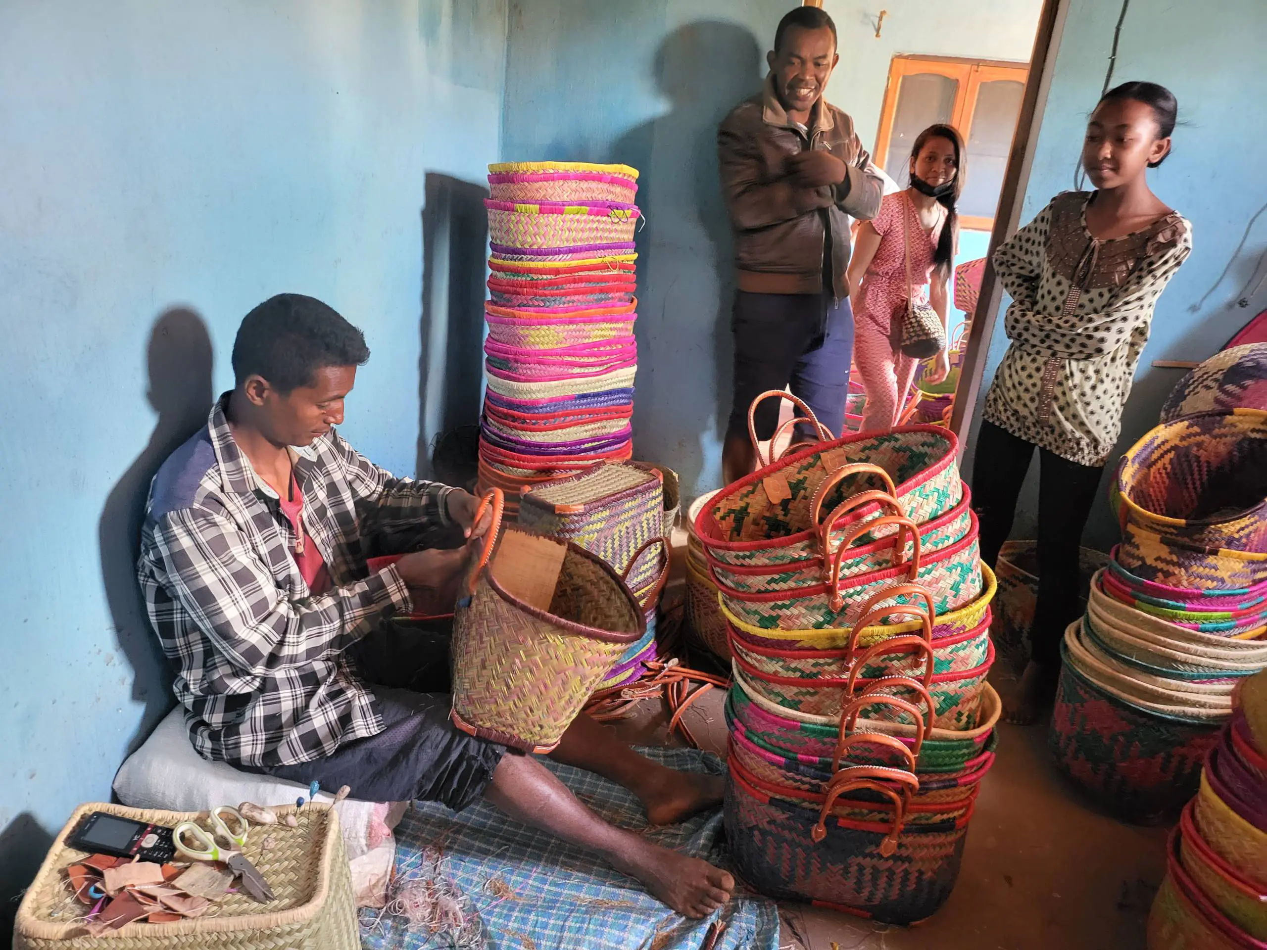 Tongasoa-artisanal, La Vannerie de Madagascar